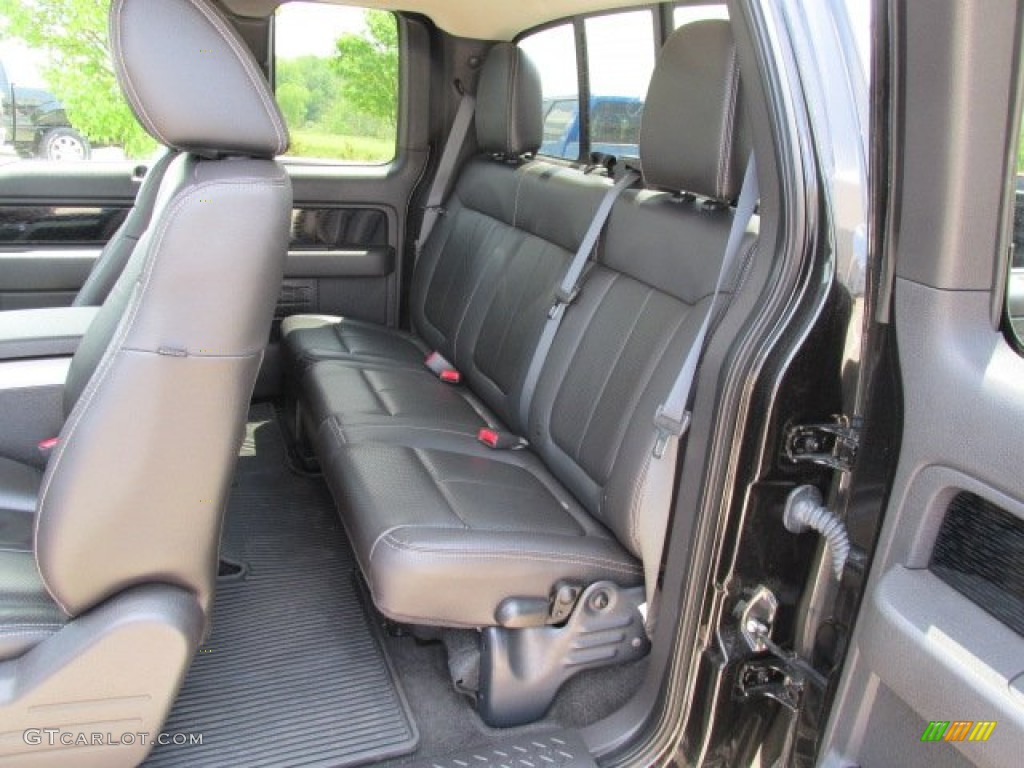 2010 F150 FX4 SuperCab 4x4 - Tuxedo Black / Black photo #17