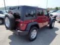 2013 Deep Cherry Red Crystal Pearl Jeep Wrangler Unlimited Sport S 4x4  photo #6