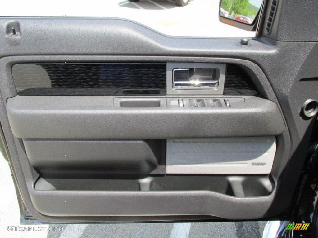 2010 F150 FX4 SuperCab 4x4 - Tuxedo Black / Black photo #22