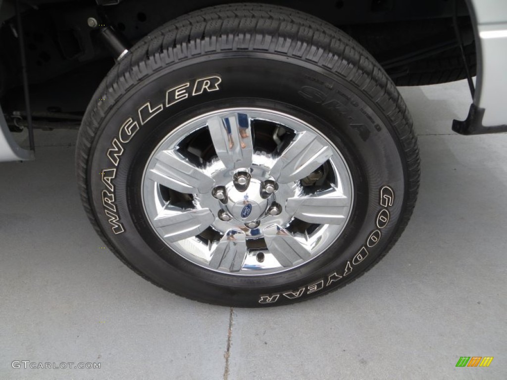 2012 Ford F150 XLT SuperCrew 4x4 Wheel Photo #81210846