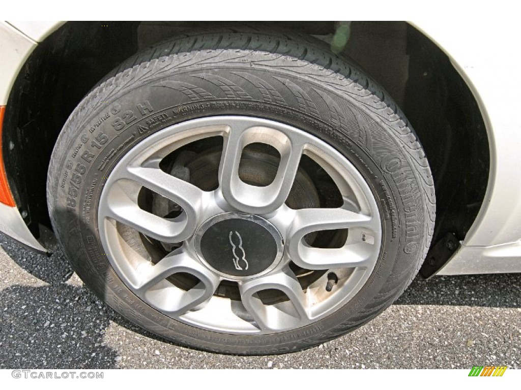 2012 Fiat 500 Pop Wheel Photo #81211065