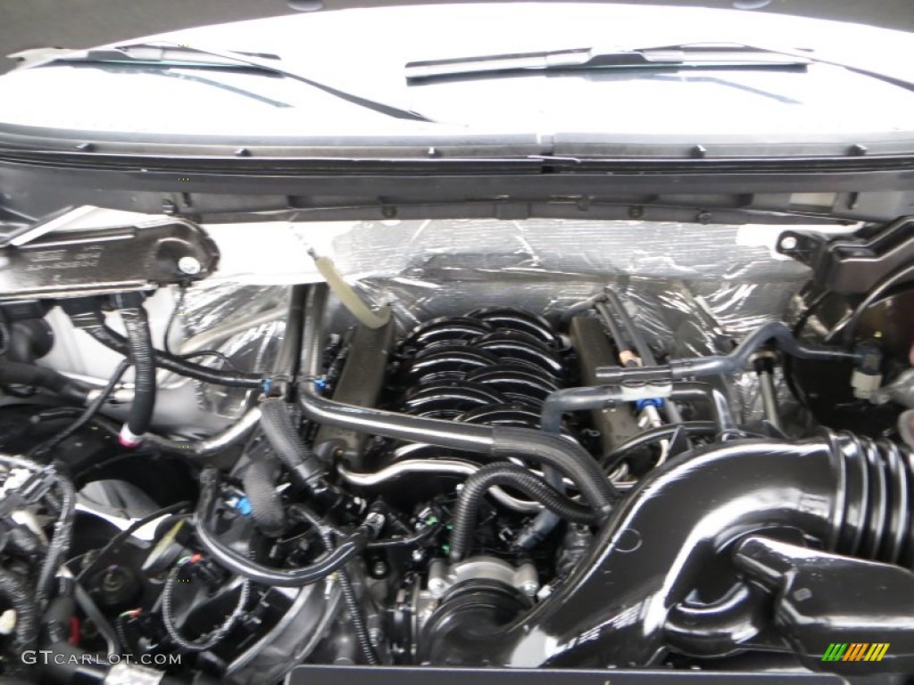 2012 Ford F150 XLT SuperCrew 4x4 5.0 Liter Flex-Fuel DOHC 32-Valve Ti-VCT V8 Engine Photo #81211101