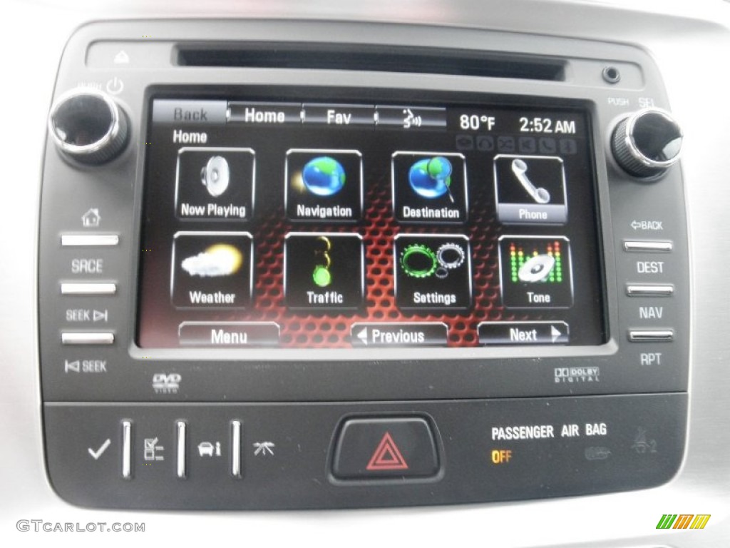 2013 GMC Acadia SLT AWD Controls Photo #81211111
