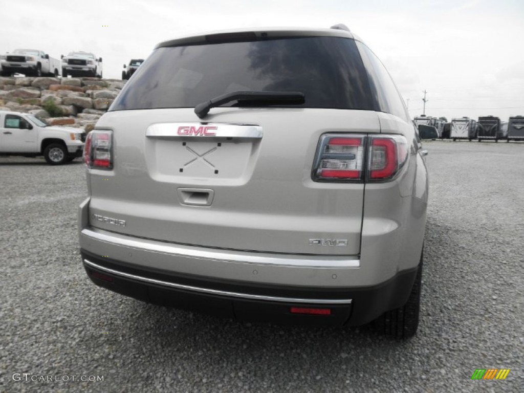 2013 Acadia SLT AWD - Champagne Silver Metallic / Dark Cashmere photo #29