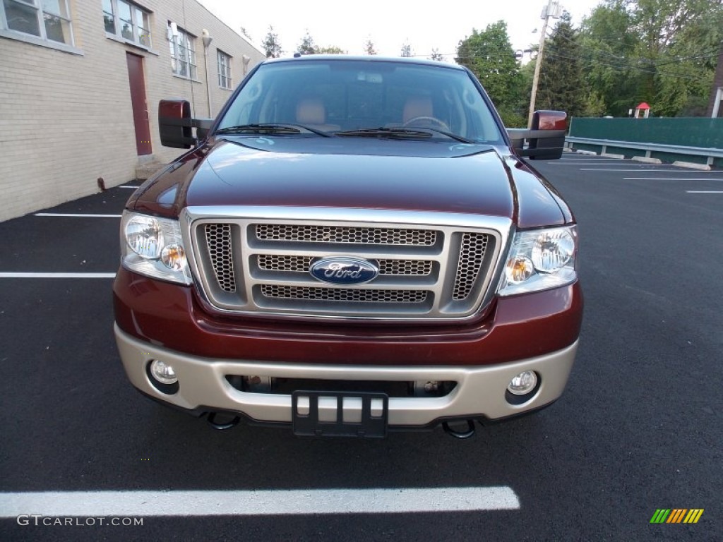 2007 F150 King Ranch SuperCrew 4x4 - Dark Copper Metallic / Castano Brown Leather photo #2