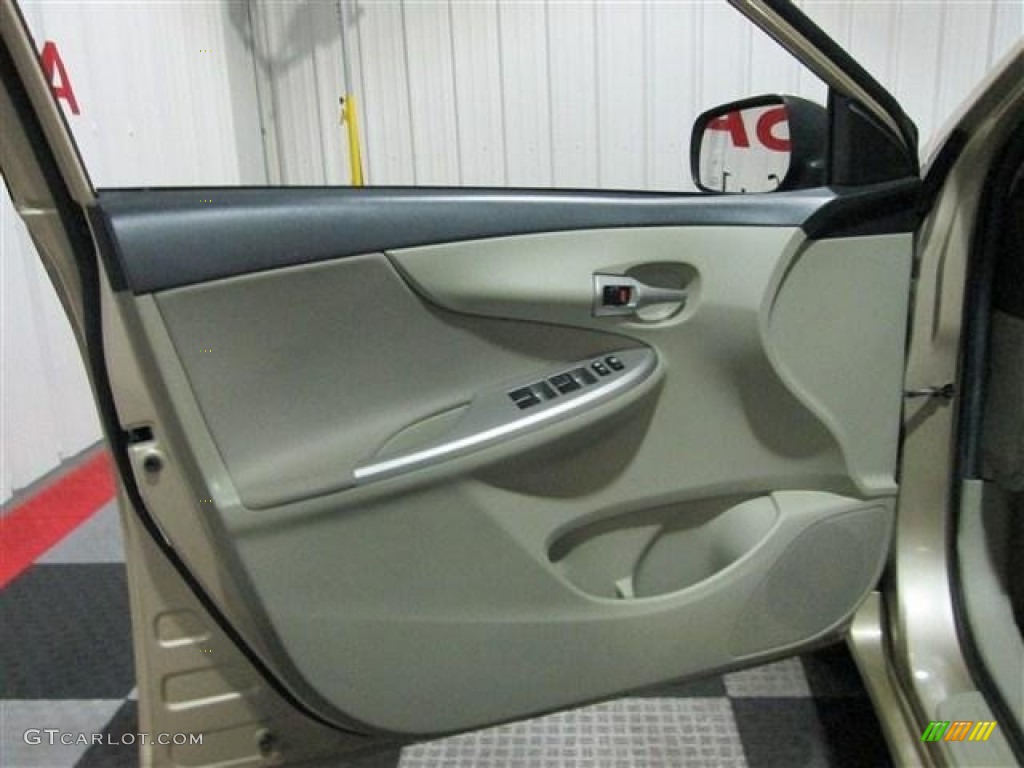 2012 Corolla LE - Sandy Beach Metallic / Bisque photo #8