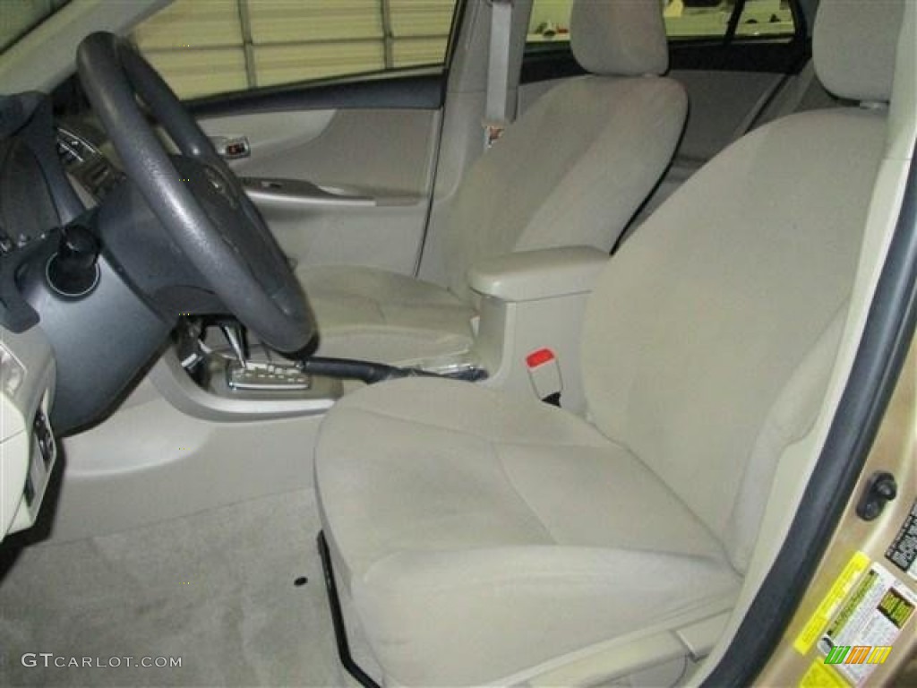 2012 Corolla LE - Sandy Beach Metallic / Bisque photo #10
