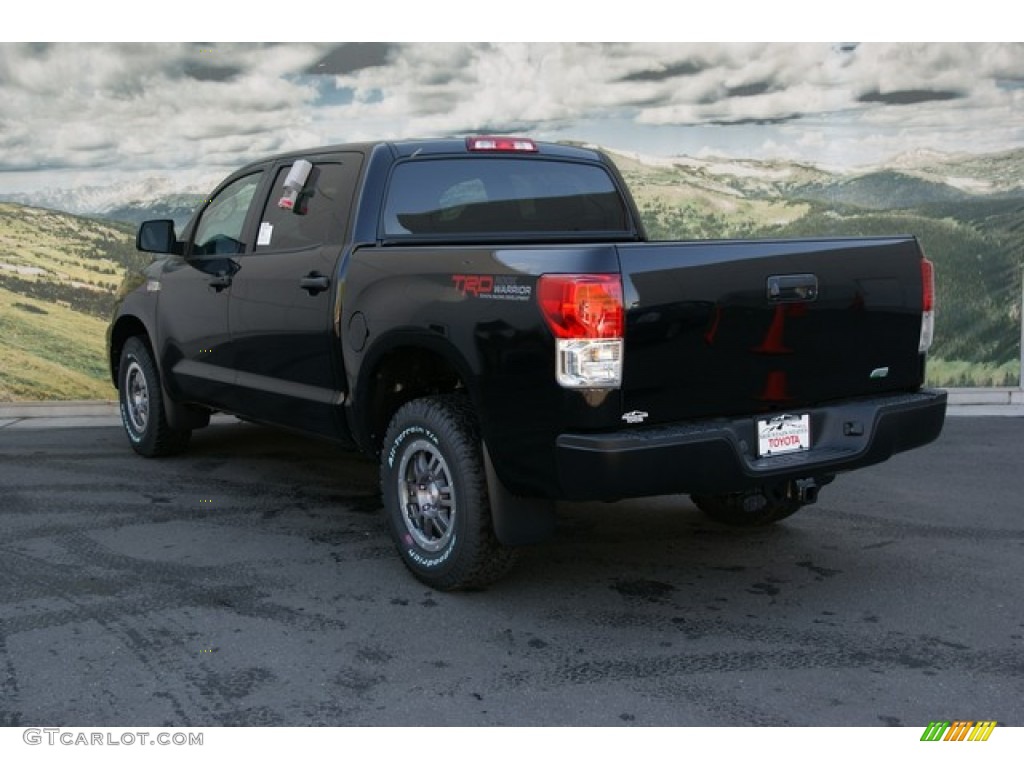 2013 Tundra TRD Rock Warrior CrewMax 4x4 - Black / Black photo #2