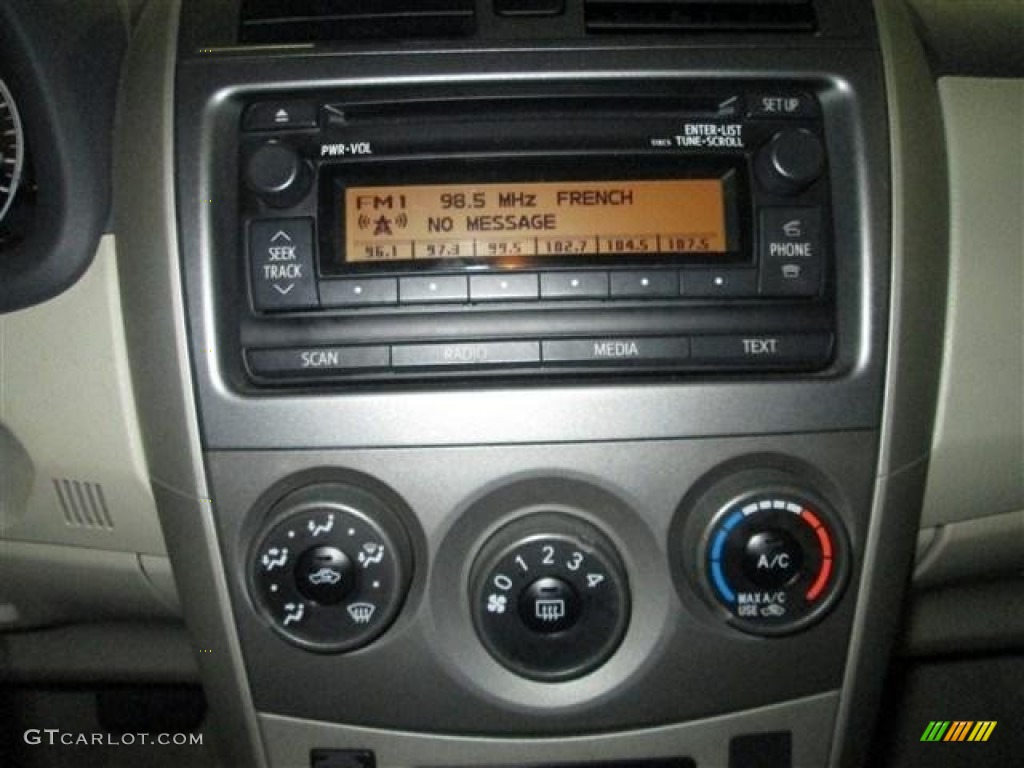 2012 Corolla LE - Sandy Beach Metallic / Bisque photo #13