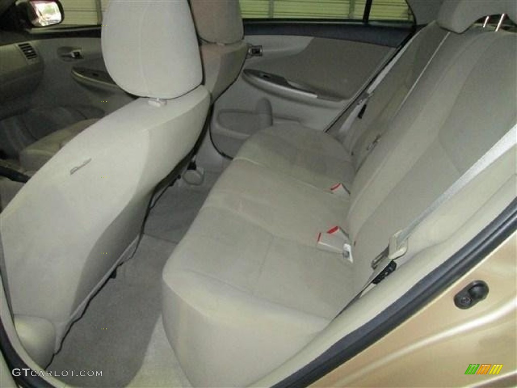 2012 Corolla LE - Sandy Beach Metallic / Bisque photo #19