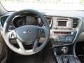 Beige 2013 Kia Optima Hybrid LX Dashboard