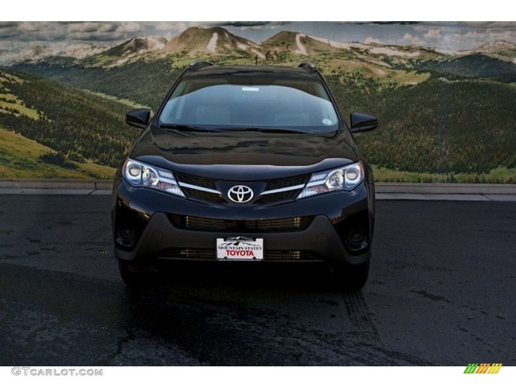 2013 RAV4 LE AWD - Black / Ash photo #3