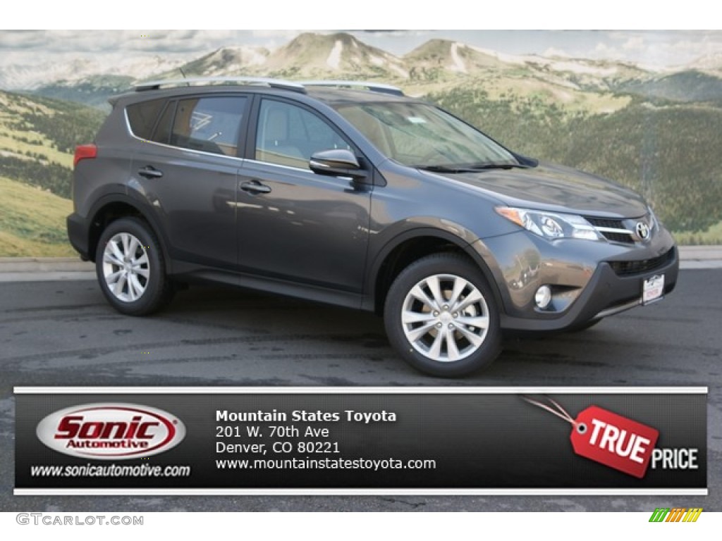 2013 RAV4 Limited AWD - Magnetic Gray Metallic / Ash photo #1