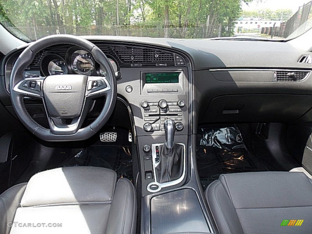 2011 Saab 9-5 Aero XWD Sedan Shark Grey Dashboard Photo #81212598