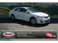 2013 Super White Toyota Camry LE  photo #1