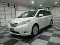 2012 Super White Toyota Sienna XLE AWD  photo #3