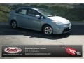 2013 Sea Glass Pearl Toyota Prius Four Hybrid  photo #1