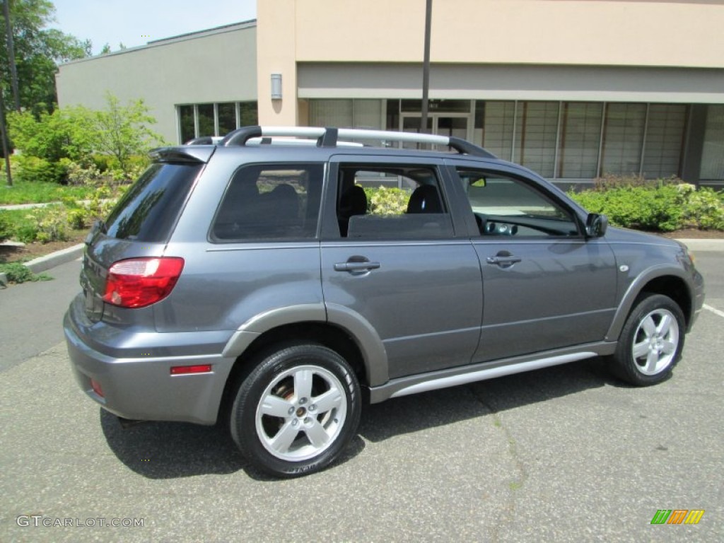 2005 Outlander XLS AWD - Graphite Gray / Charcoal photo #8