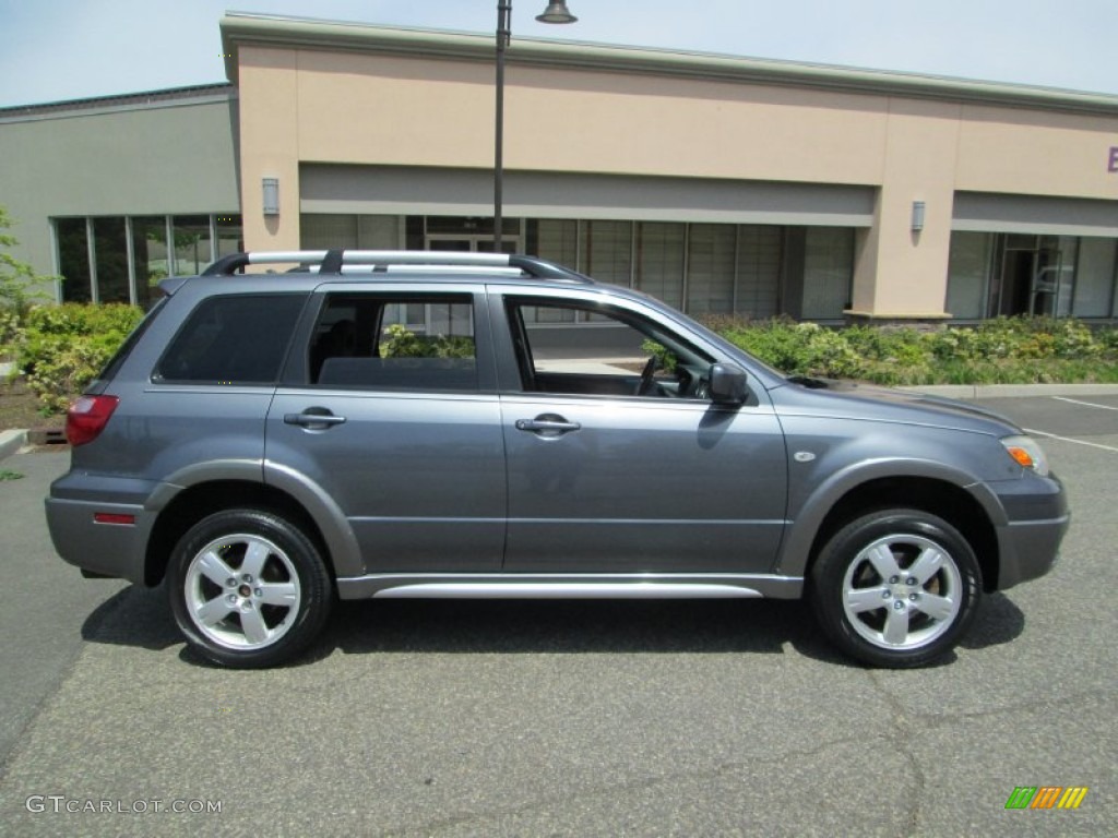 2005 Outlander XLS AWD - Graphite Gray / Charcoal photo #9