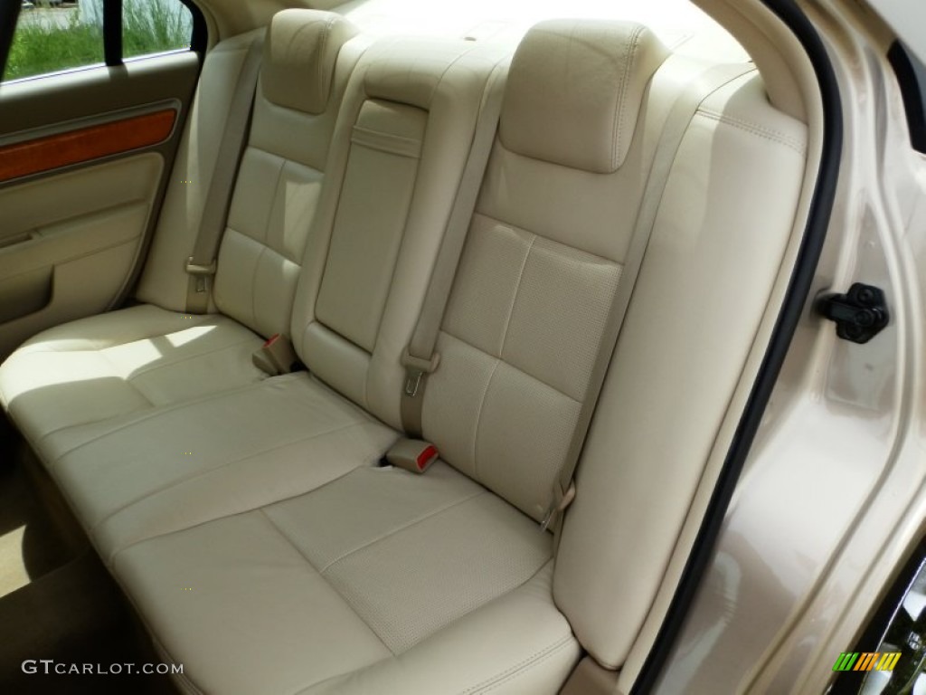 2008 Lincoln MKZ AWD Sedan Rear Seat Photos