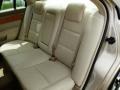 2008 Lincoln MKZ Sand Interior Rear Seat Photo