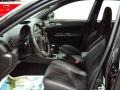  2011 Impreza WRX STi STI  Black/Alcantara Interior