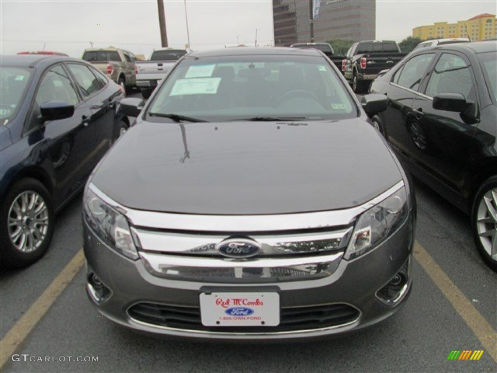 2012 Fusion SEL V6 - Sterling Grey Metallic / Charcoal Black photo #4