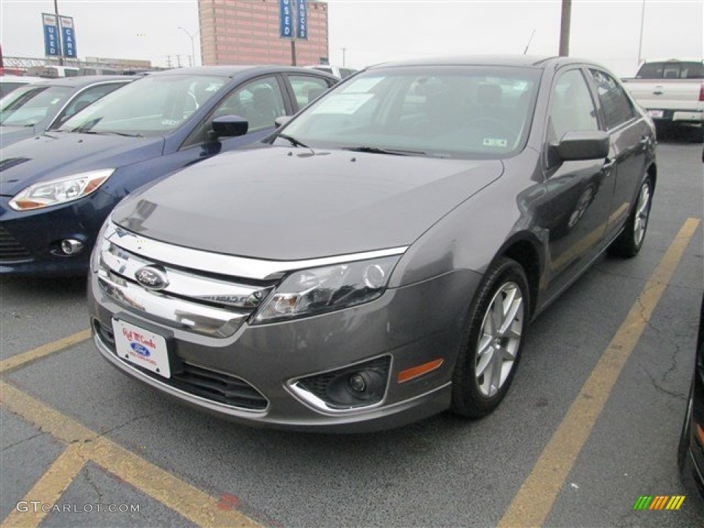 2012 Fusion SEL V6 - Sterling Grey Metallic / Charcoal Black photo #5