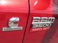 2008 Flame Red Dodge Ram 3500 SLT Quad Cab 4x4 Dually  photo #12