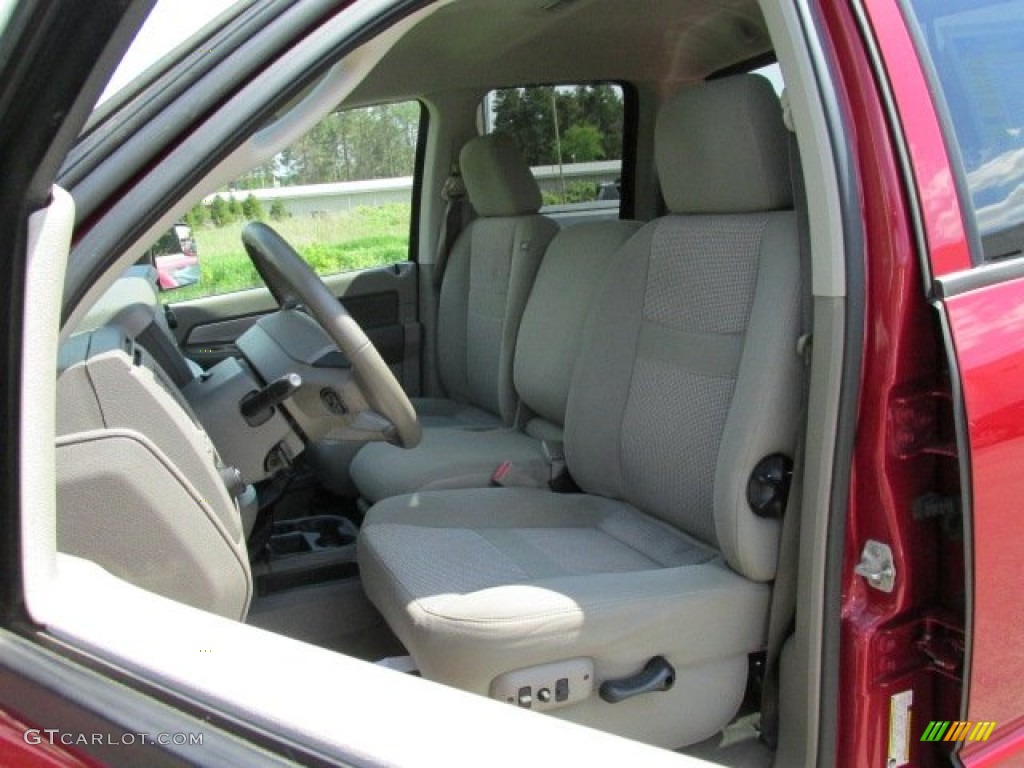 2008 Ram 3500 SLT Quad Cab 4x4 Dually - Flame Red / Medium Slate Gray photo #16