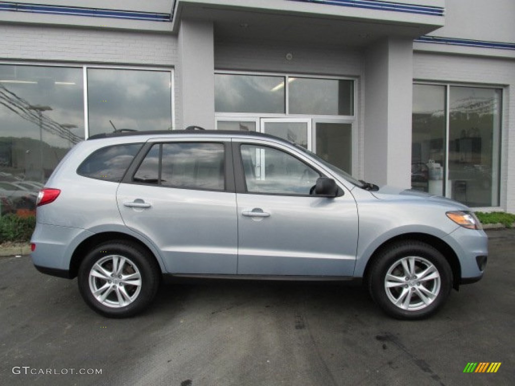 Irridescent Silver Blue Metallic 2010 Hyundai Santa Fe GLS Exterior Photo #81218232