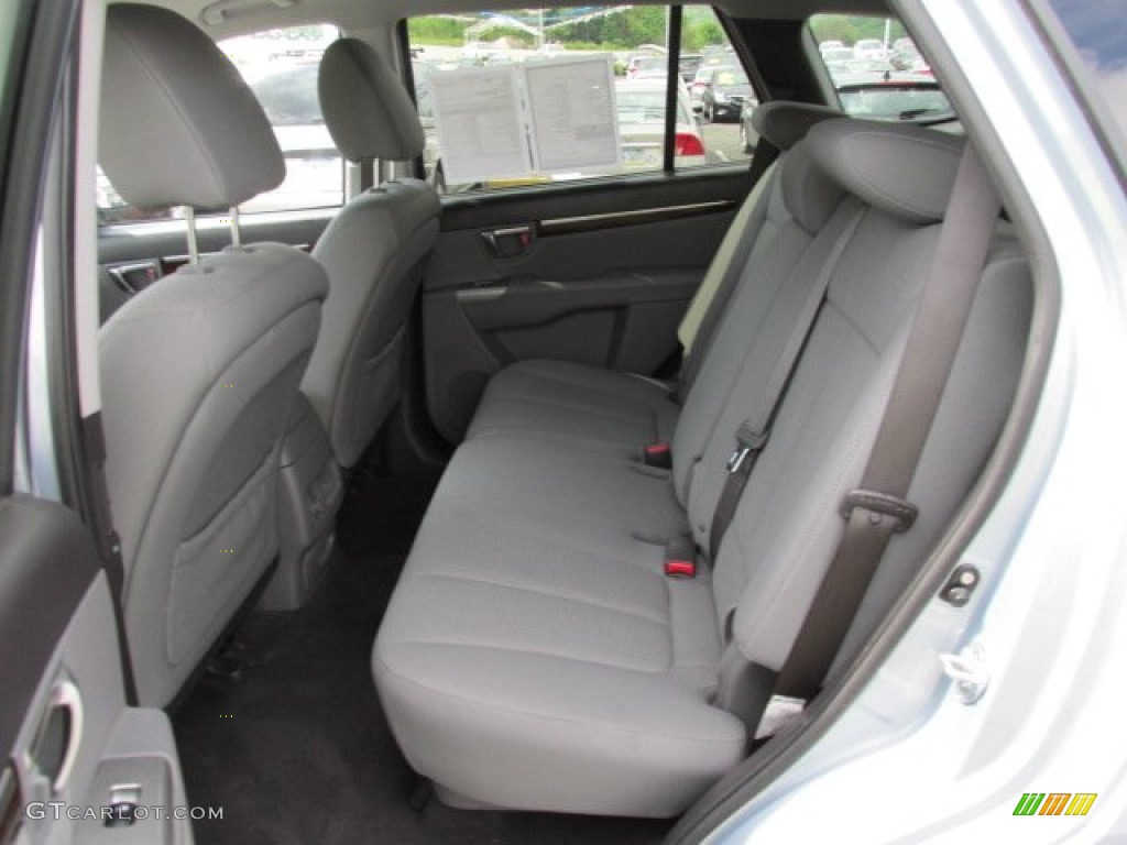 Gray Interior 2010 Hyundai Santa Fe GLS Photo #81218511