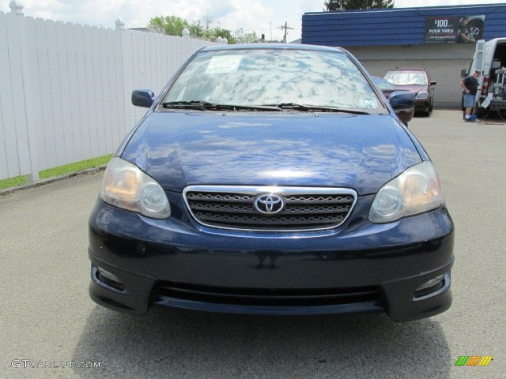 2006 Corolla S - Indigo Ink Pearl / Dark Charcoal photo #4