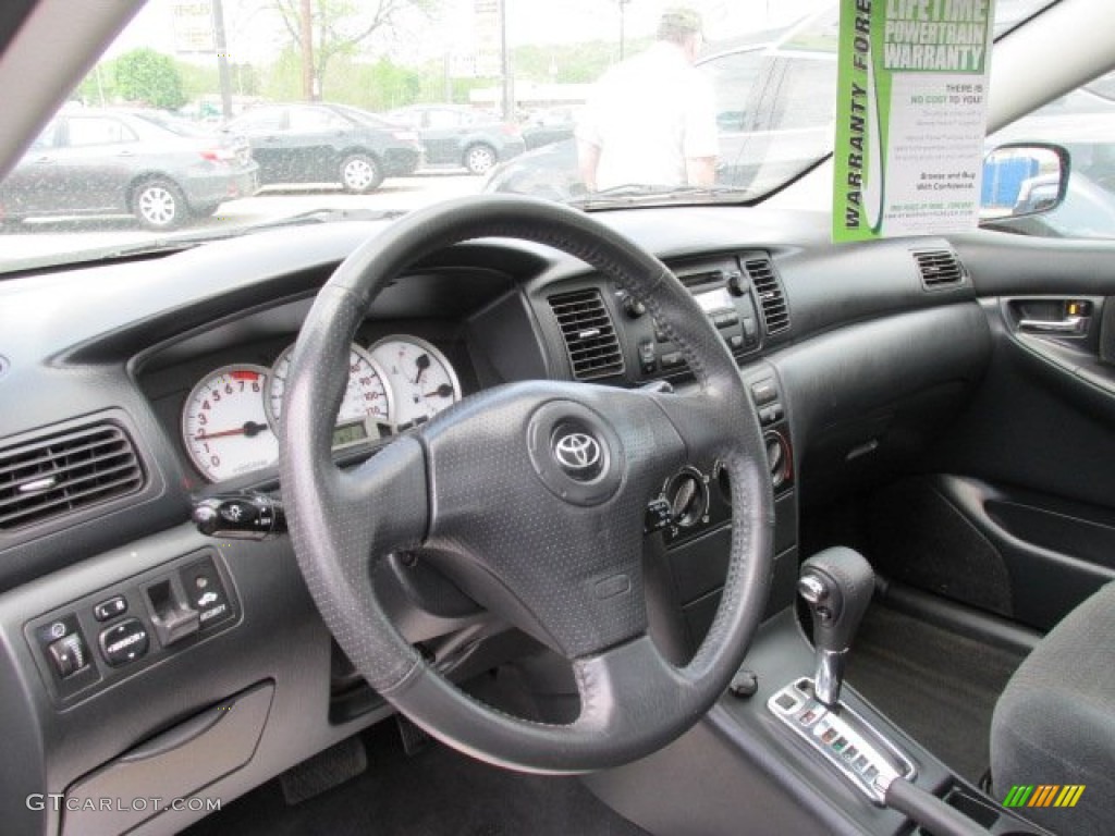 2006 Corolla S - Indigo Ink Pearl / Dark Charcoal photo #12