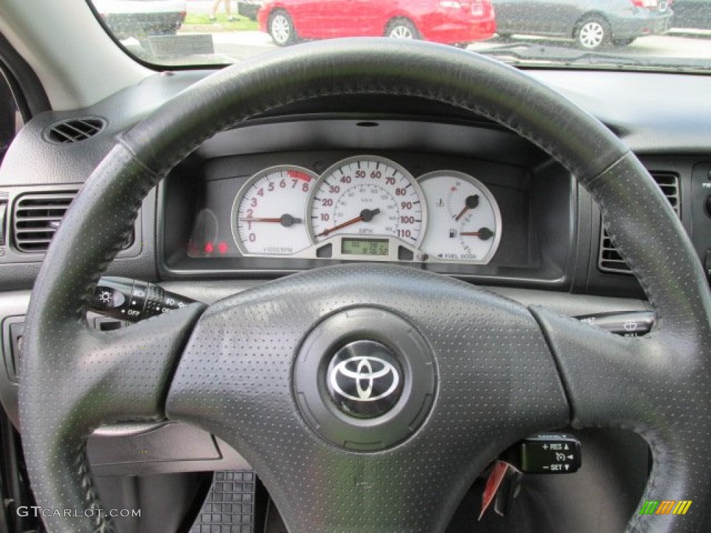 2006 Corolla S - Indigo Ink Pearl / Dark Charcoal photo #16