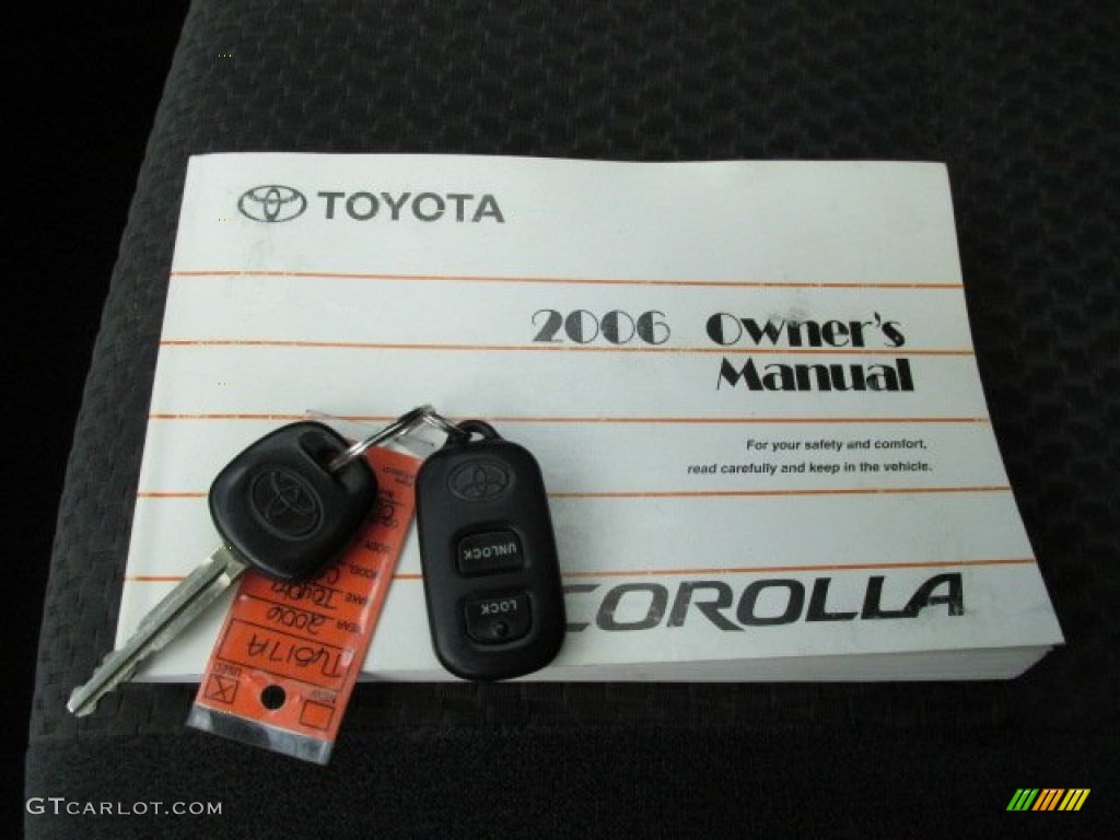 2006 Corolla S - Indigo Ink Pearl / Dark Charcoal photo #18