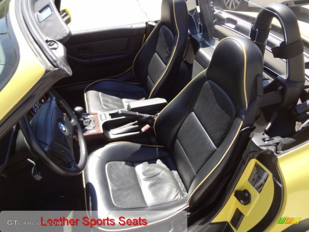 1998 Z3 2.8 Roadster - Dakar Yellow / Black photo #5