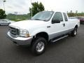 Oxford White 2004 Ford F250 Super Duty Lariat SuperCab 4x4 Exterior