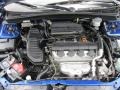 1.7L SOHC 16V VTEC 4 Cylinder 2004 Honda Civic EX Coupe Engine
