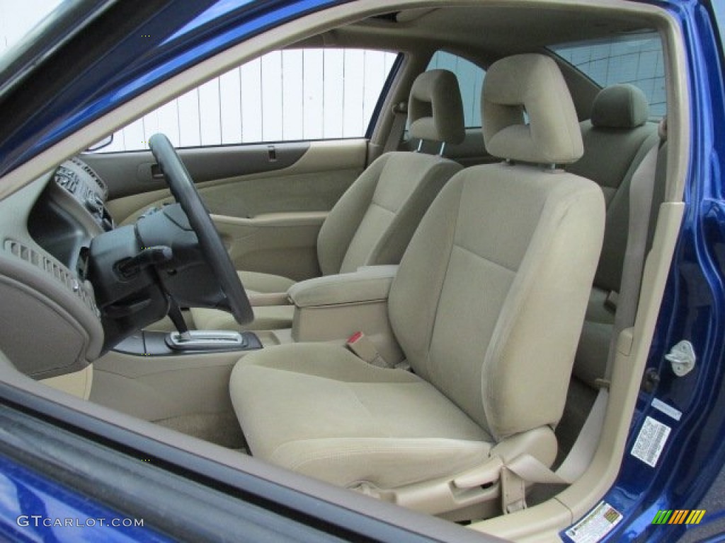 Ivory Beige Interior 2004 Honda Civic EX Coupe Photo #81219408