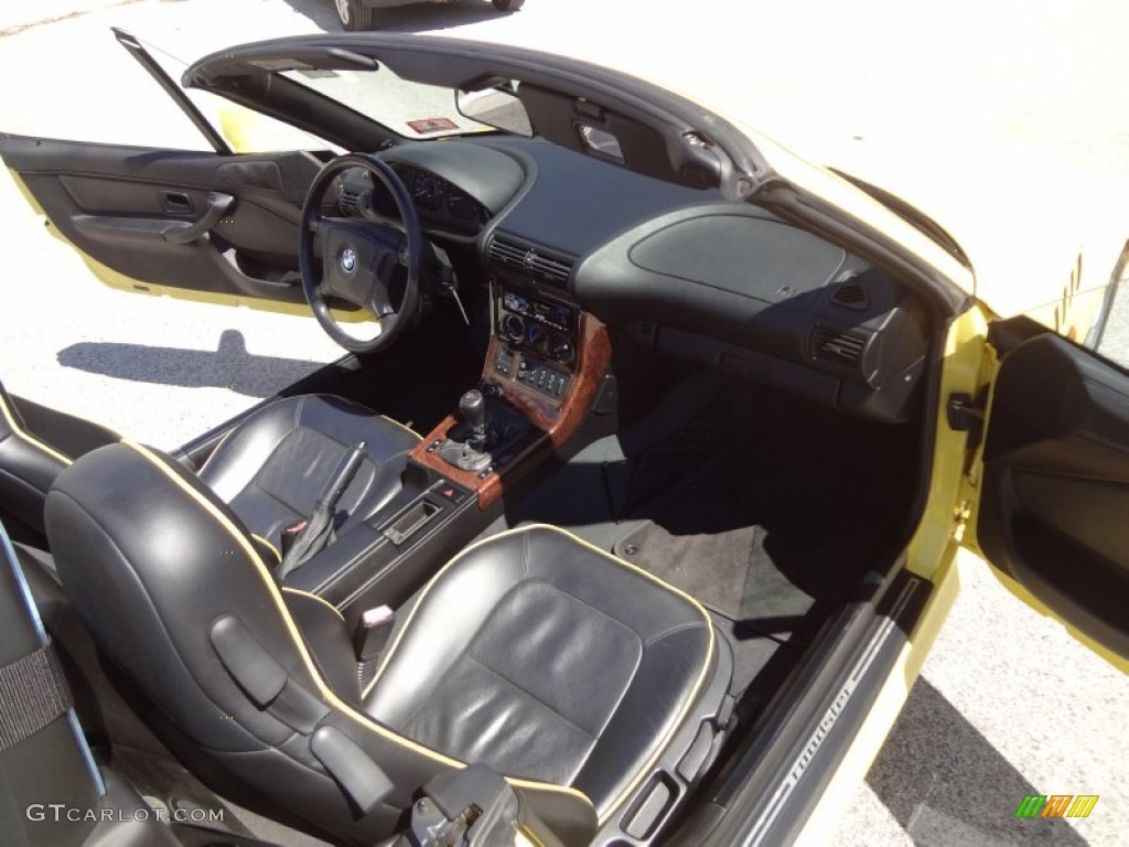 1998 Z3 2.8 Roadster - Dakar Yellow / Black photo #13