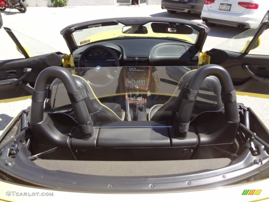 1998 Z3 2.8 Roadster - Dakar Yellow / Black photo #14