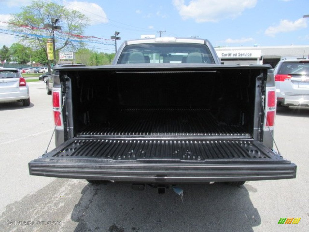 2010 F150 XL SuperCab 4x4 - Sterling Grey Metallic / Medium Stone photo #9