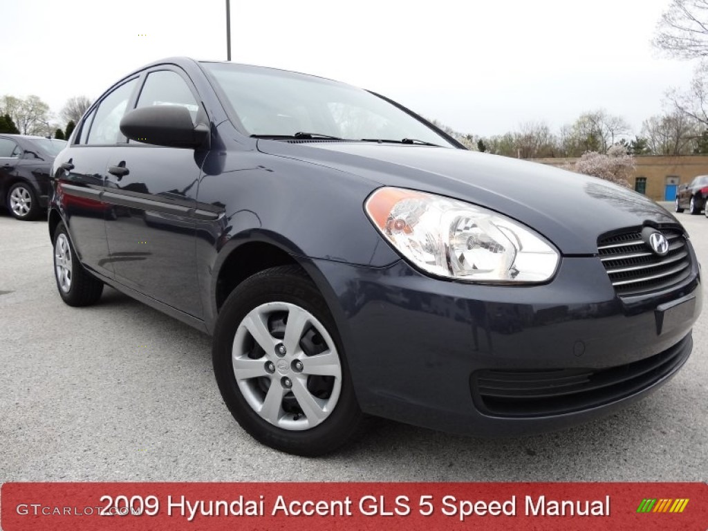 Charcoal Gray Hyundai Accent