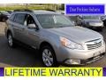 2011 Steel Silver Metallic Subaru Outback 2.5i Premium Wagon  photo #1