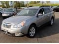 2011 Steel Silver Metallic Subaru Outback 2.5i Premium Wagon  photo #3