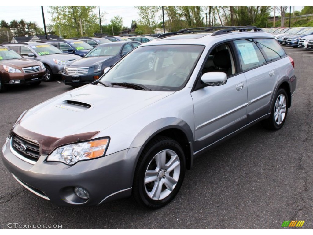 Brilliant Silver Metallic 2006 Subaru Outback 2.5 XT Limited Wagon Exterior Photo #81220503