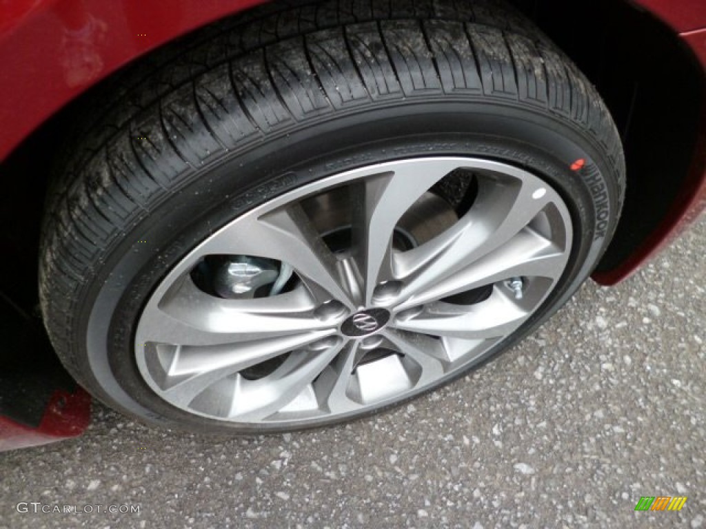 2013 Sonata Limited 2.0T - Sparkling Ruby / Black photo #9