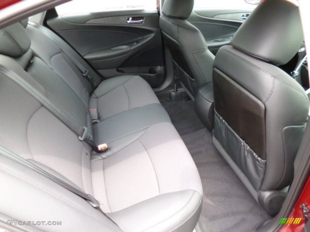 2013 Sonata Limited 2.0T - Sparkling Ruby / Black photo #12