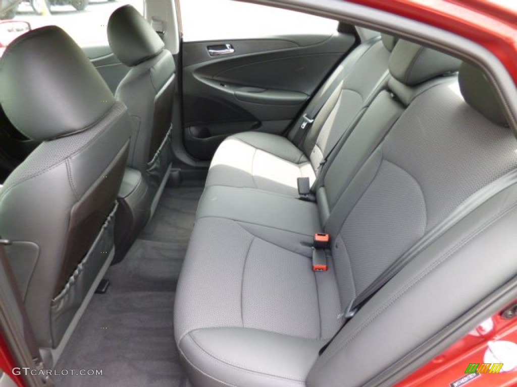 2013 Sonata Limited 2.0T - Sparkling Ruby / Black photo #13